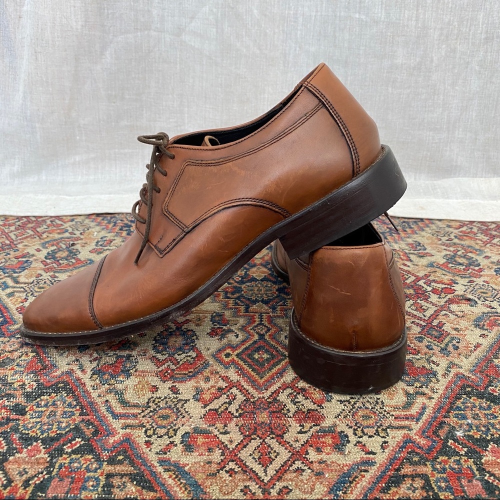 J Murphy Men’s Leather Dress Shoes - Picture 3 of 8